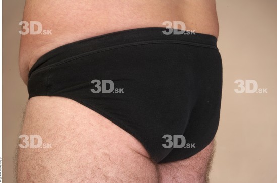 Whole Body Bottom Man Underwear Overweight Studio photo references