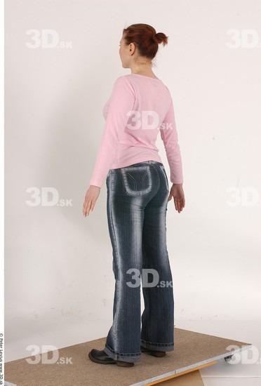 Whole Body Woman Casual Average Chubby Studio photo references