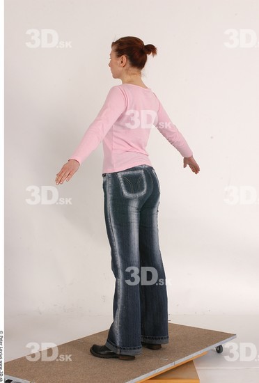 Whole Body Woman Casual Average Chubby Studio photo references