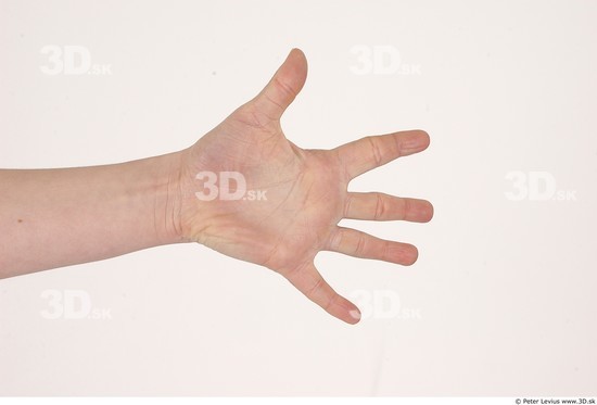 Hand Whole Body Woman Average Chubby Studio photo references