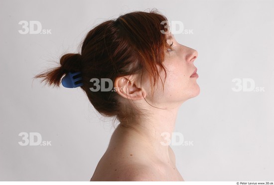 Neck Woman Animation references White Nude Average