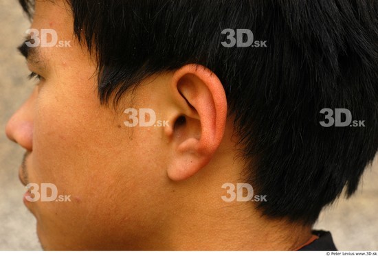 Ear Man Asian Athletic