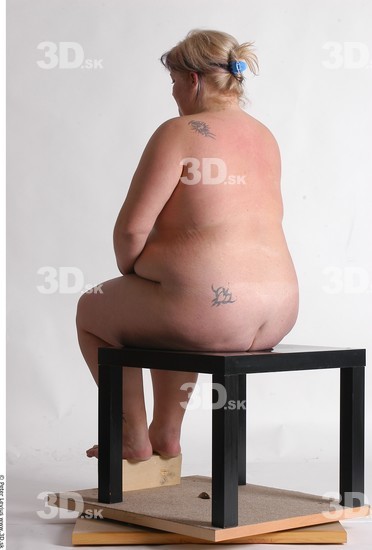 Whole Body Woman Artistic poses White Nude Overweight