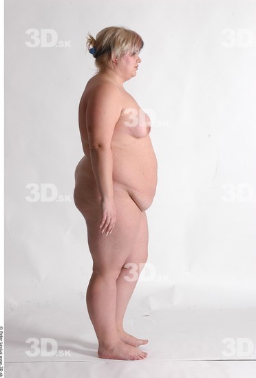 Whole Body Woman Animation references White Nude Overweight