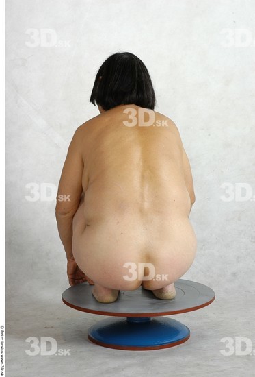 and more Whole Body Phonemes Woman Asian Nude Chubby Studio photo references