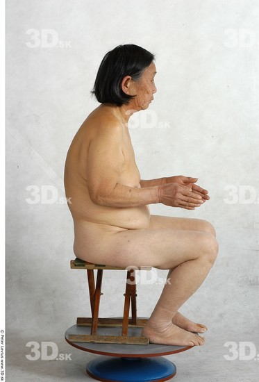 and more Whole Body Phonemes Woman Artistic poses Asian Nude Chubby Studio photo references