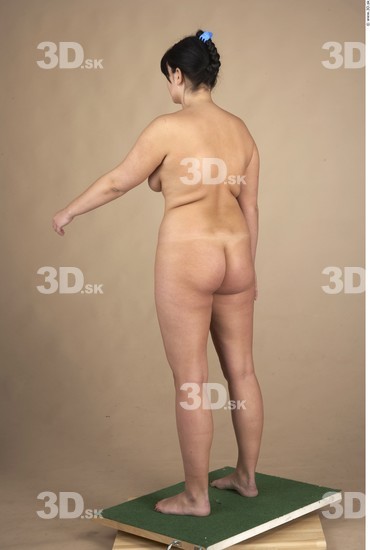 Whole Body Woman Nude Chubby Studio photo references