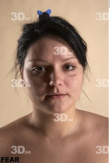 Face Emotions Woman White Chubby