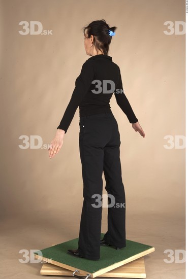 Whole Body Woman Casual Slim Studio photo references