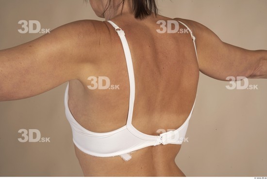 Whole Body Back Woman Underwear Slim Studio photo references