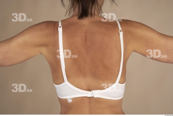 Whole Body Back Woman Underwear Slim Studio photo references