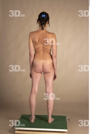 Whole Body Woman Nude Slim Studio photo references