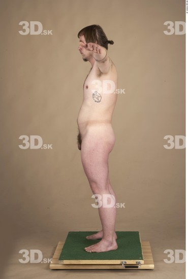 Whole Body Man T poses Tattoo Nude Average Studio photo references