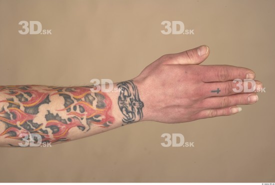 Whole Body Man Tattoo Average Studio photo references