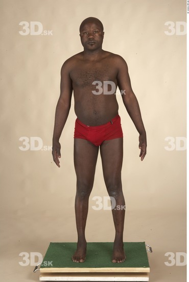 Whole Body Man Underwear Average Studio photo references