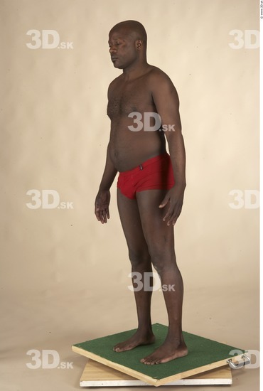 Whole Body Man Underwear Average Studio photo references