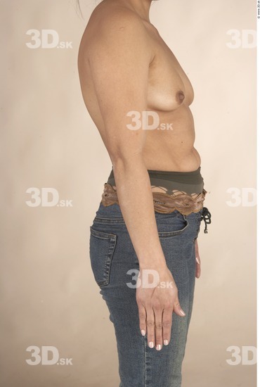 Arm Whole Body Woman T poses Casual Underwear Shoes Average Studio photo references