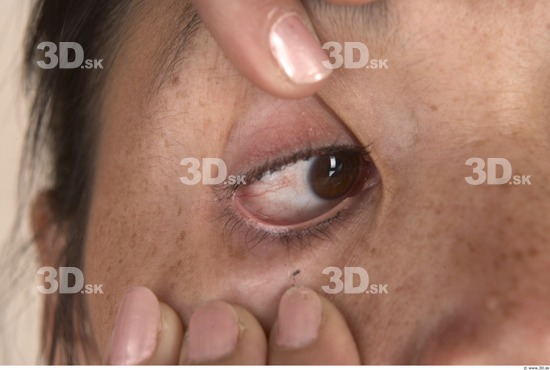 Eye Whole Body Woman T poses Underwear Shoes Average Studio photo references