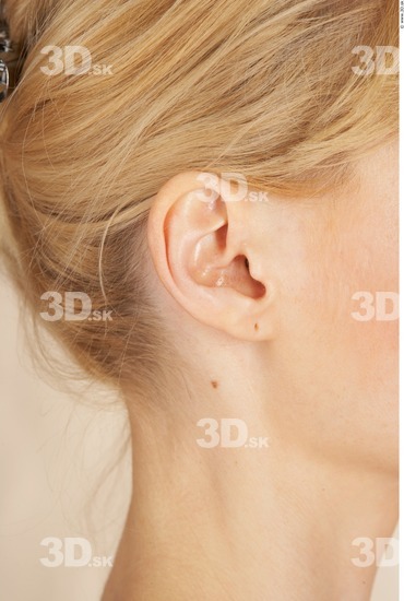 Ear Whole Body Woman Slim Studio photo references