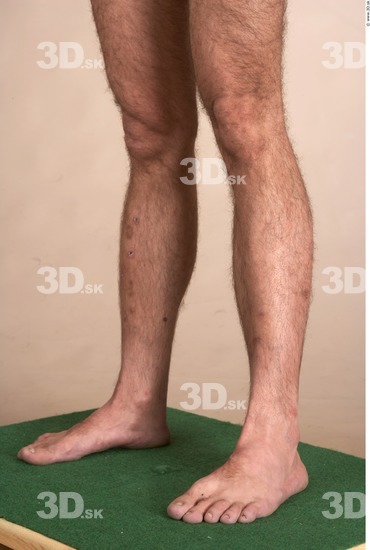 Calf Whole Body Man Nude Slim Studio photo references