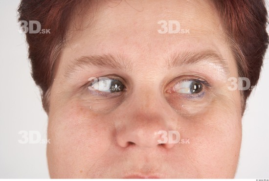 Eye Whole Body Woman Slim Overweight Studio photo references