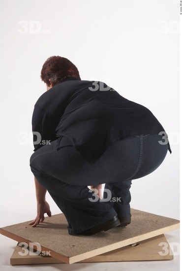 Whole Body Woman Other White Casual Overweight