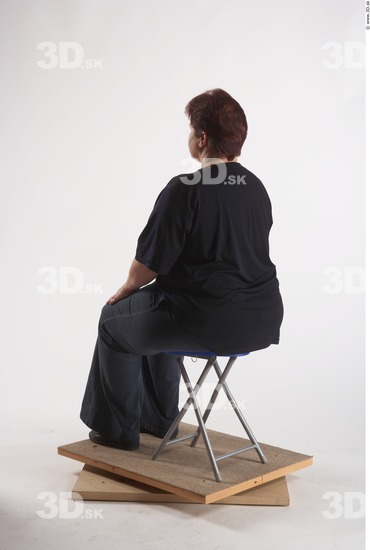 Whole Body Woman Artistic poses White Casual Overweight