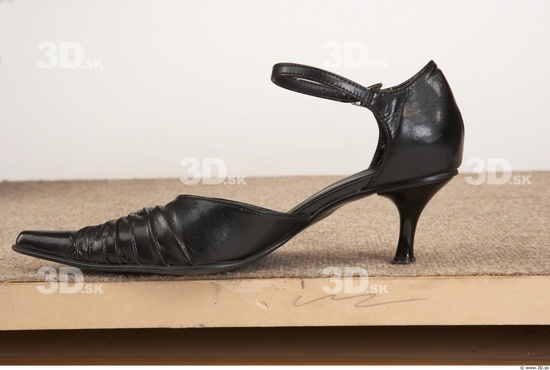 Foot Whole Body Woman Shoes Studio photo references