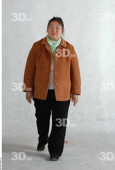 Whole Body Phonemes Woman Nude Overweight Female Studio Poses