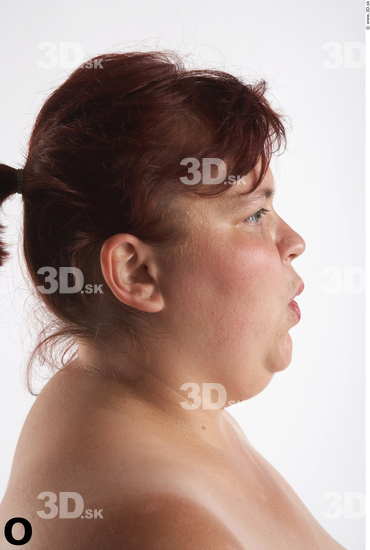 Face Whole Body Phonemes Woman Slim Overweight Studio photo references