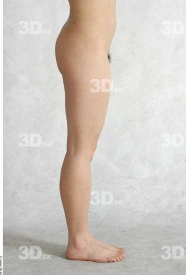 Leg Whole Body Phonemes Woman Animation references Asian Nude Slim Studio photo references