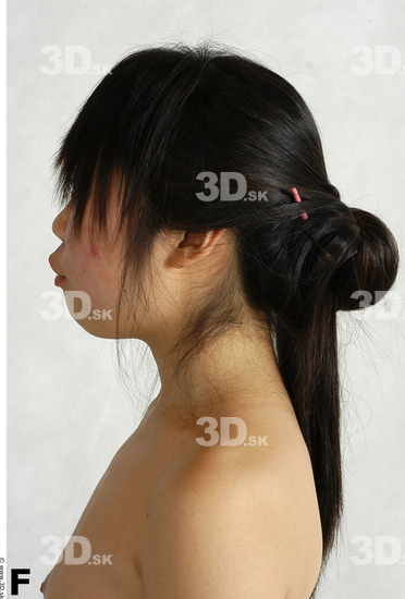 Face Whole Body Phonemes Woman Asian Nude Slim Studio photo references