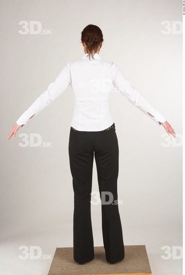 Whole Body Woman White Casual Slim