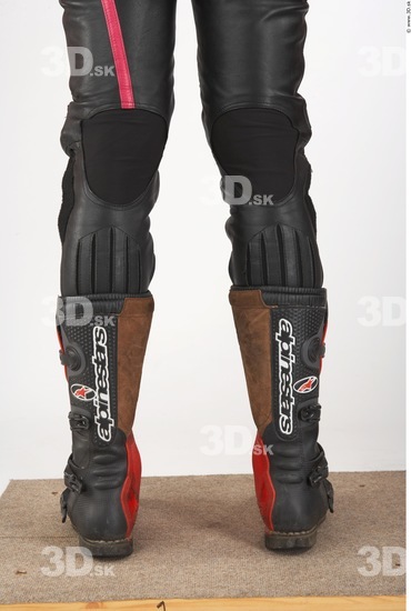 Calf Whole Body Man Tattoo Uniform Shoes Average Studio photo references