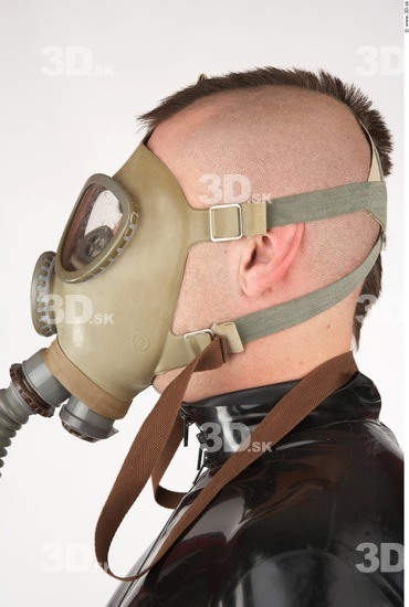 Whole Body Head Man Tattoo Uniform Helmet Shoes Average Studio photo references