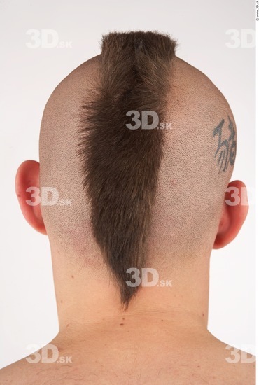 Whole Body Head Man Tattoo Nude Uniform Shoes Average Studio photo references