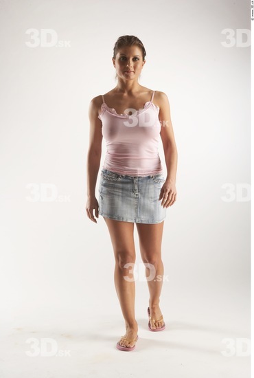 Whole Body Woman Animation references White Casual Slim