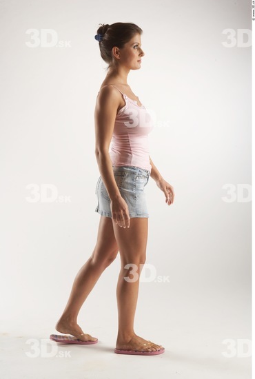 Whole Body Woman Animation references White Casual Slim