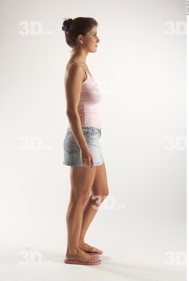 Whole Body Woman Animation references White Casual Slim