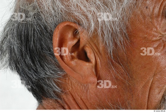 Ear Whole Body Man Asian Nude Underwear Average Studio photo references