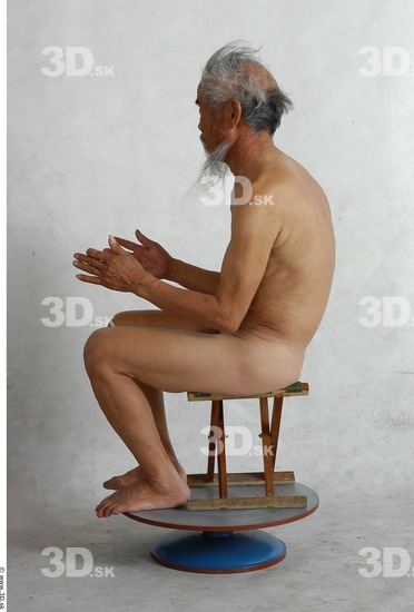 Whole Body Phonemes Man Artistic poses Asian Nude Average Studio photo references