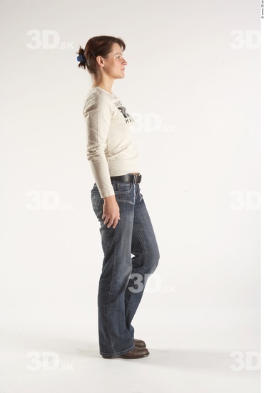 Whole Body Woman Animation references White Casual Slim