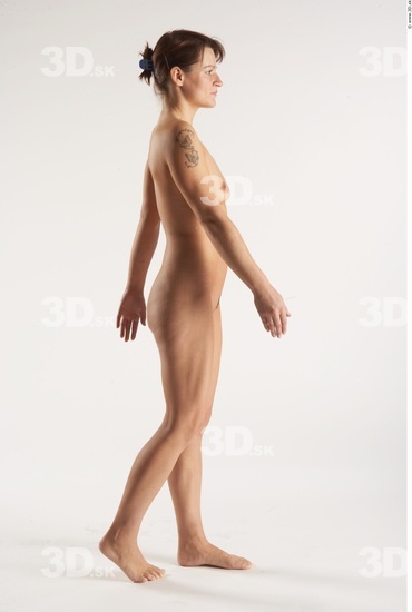 Whole Body Woman Animation references White Nude Slim