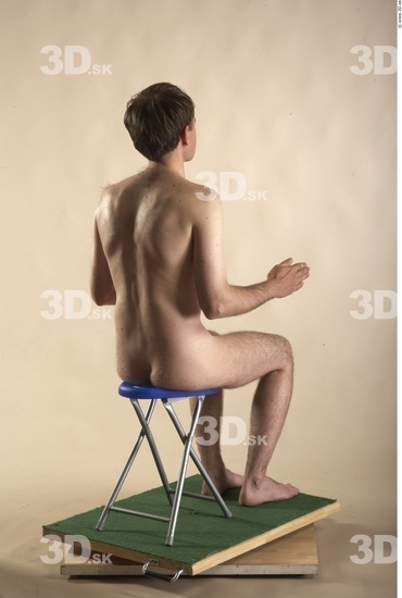 Whole Body Man Artistic poses White Nude Slim