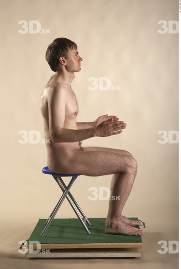 Whole Body Man Artistic poses White Nude Slim