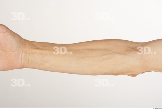 Forearm Man White Nude Slim