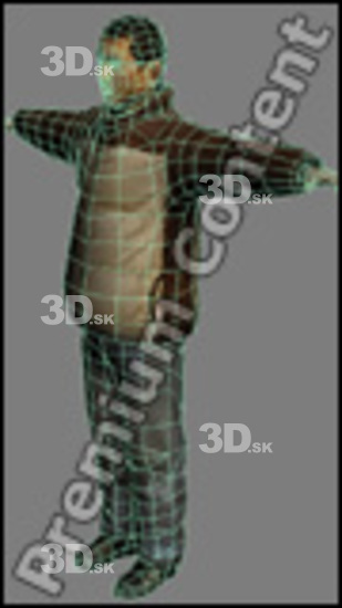 3D model Asian Man