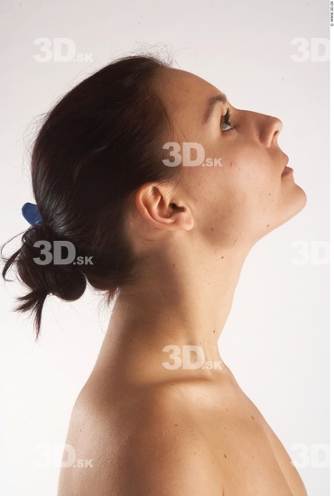 Neck Woman Animation references White Nude Slim