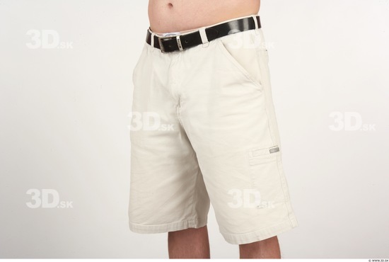 Thigh Man White Casual Athletic