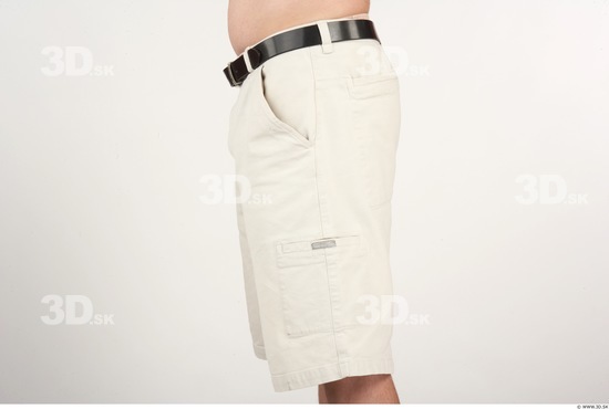 Thigh Man White Casual Athletic